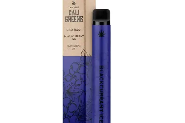 CALI GREENS CBD GO 1000MG CBD DISPOSABLE VAPE PEN 1500 PUFFS